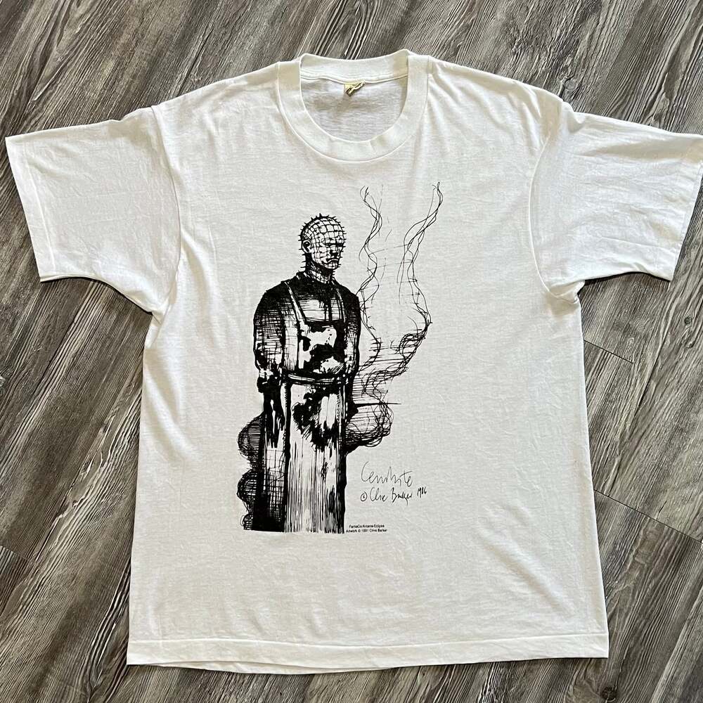 Vintage 90s Clive Barker Hellraiser Pinhead Single Stitch T-shirt